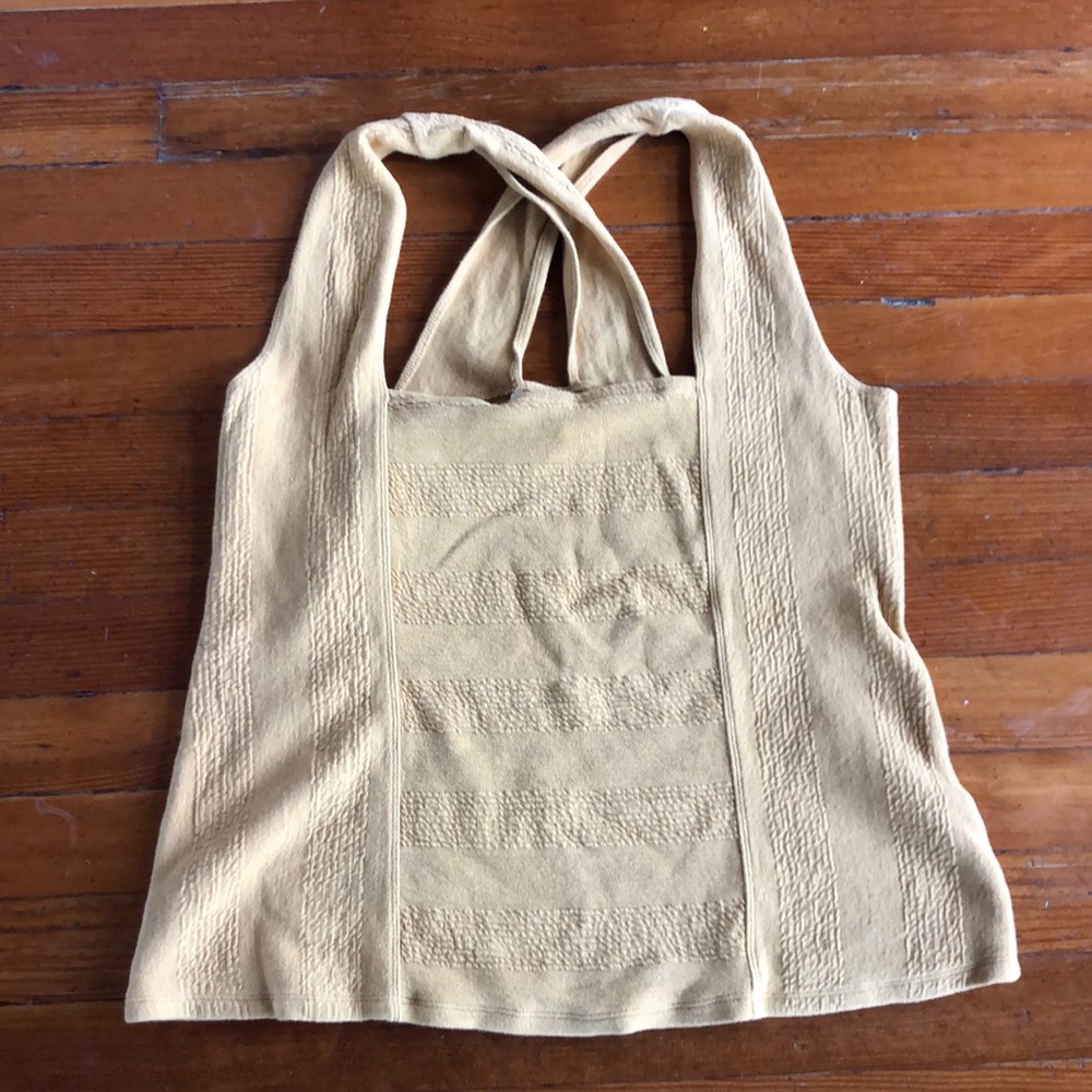 Mustard yellow Maeve blouse